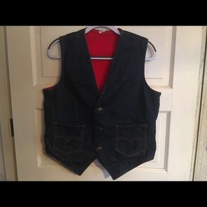 Vintage denim vest Men’s